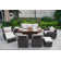10 - Person Patio Conversation Sets with Cushions