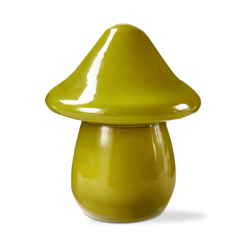  Bougie champignon citrouille + sérénité, Vert