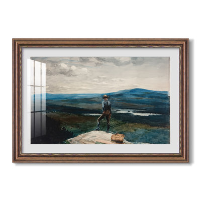 The Ranger, Adirondacks, 1882 - Winslow Homer - Toile encadrée sur mesure