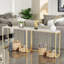 Marble Console Table Hallway Entryway Furniture-101564802
