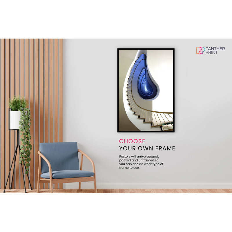 Infinite Staircase - No Frame Print, 31cm H x 20cm W x 0.5cm D