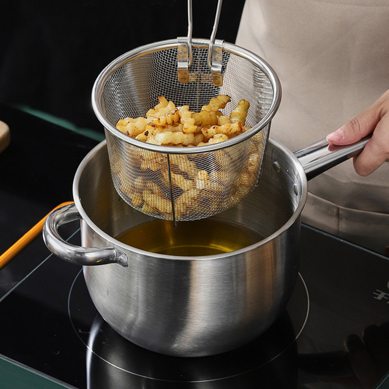 Stainless Steel Non-Stick Frying Pan Set