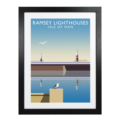 Ramsey Lighthouses by Richard O'Neil - Print