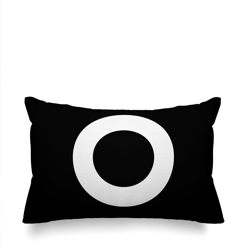 Coussin Luella, Noir