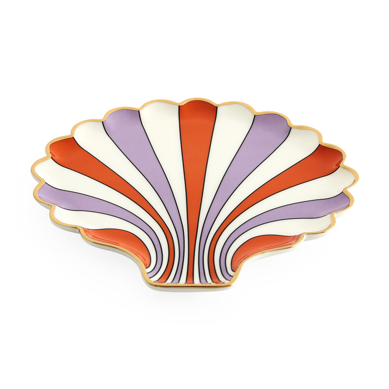 Scallop Decorative Tray