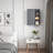 23.6" Grey Bathroom Wall Cabinet