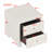 Elegant Velvet Nightstand With 2 Drawers And Crystal Handle, Storage Bedside Table With Button-Tufted-1957533875