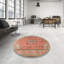 Tapis oriental en laine rouge / beige-1026249151