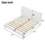 Lit plateforme avec tête de lit et structure en bois-125069640-125069644