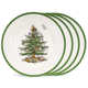 Spode Christmas Tree Salad Plates 8"