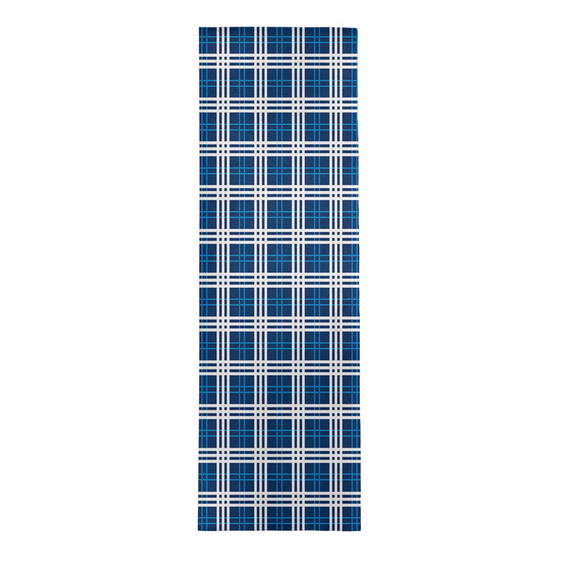 Plaid Indoor Rug, Runner 2'6" x 8'