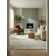 Cortero Hand Tufted Wool Abstract Area Rug in Sage/Ivory