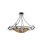 Metro Fusion Semi Flush Mount