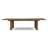 Bruton Oak Wood Extension Dining Table (94"-114")