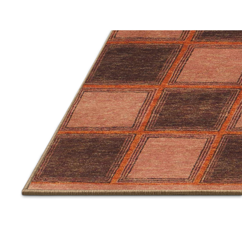 Abstract Indoor Rug, Rectangle 7' x 10'