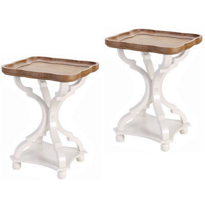 Table de bout Haag Rustic Farmhouse Cottage Core