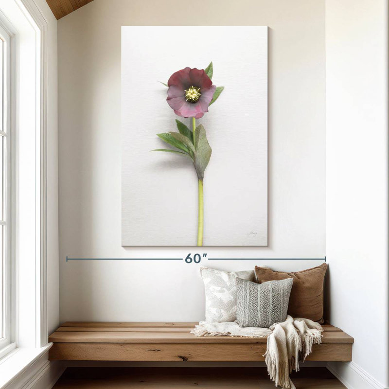 Harnek Hellebore Study II, 51" H x 34" W