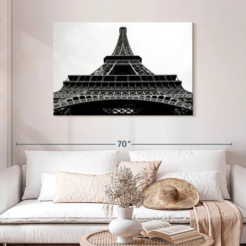 Tour Eiffel Lilie, H 30 po x l 45 po