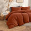 300TC Microfiber Duvet Cover Set – Reversible Luxury 3-Piece-118106135-118106140