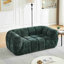 Canapé chenille en mousse pure, canapé nuage matelassé moderne, canapé chenille en mousse pure à assise profonde, canapé moderne confortable, convient aux salons, aux chambres et aux appartements-2058641975