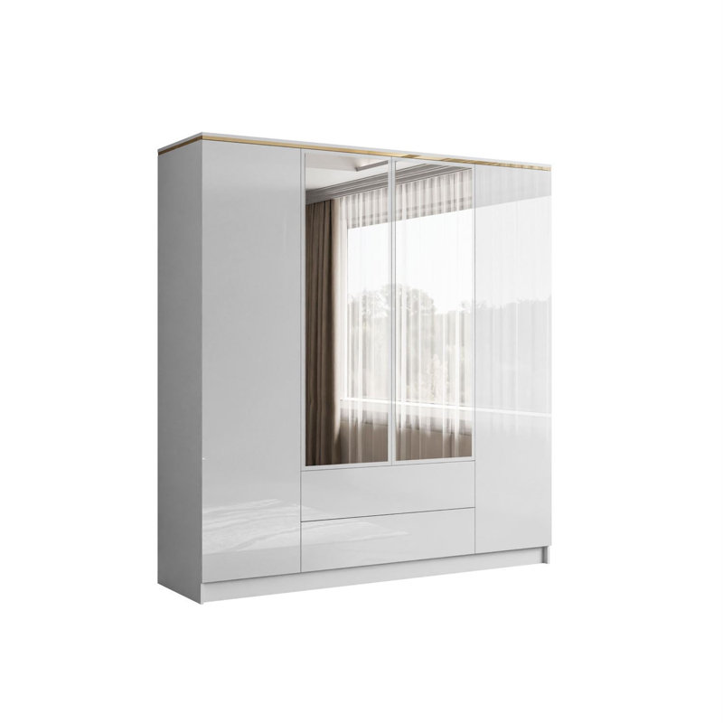 AURORA 4D2S hinged wardrobe