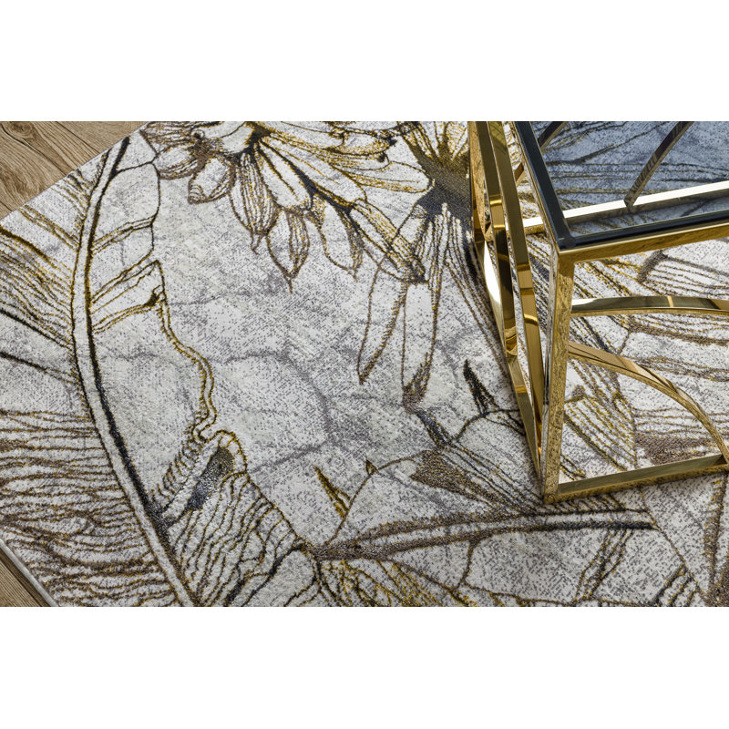 Floral Area Rug, Rectangular 200 x 290cm