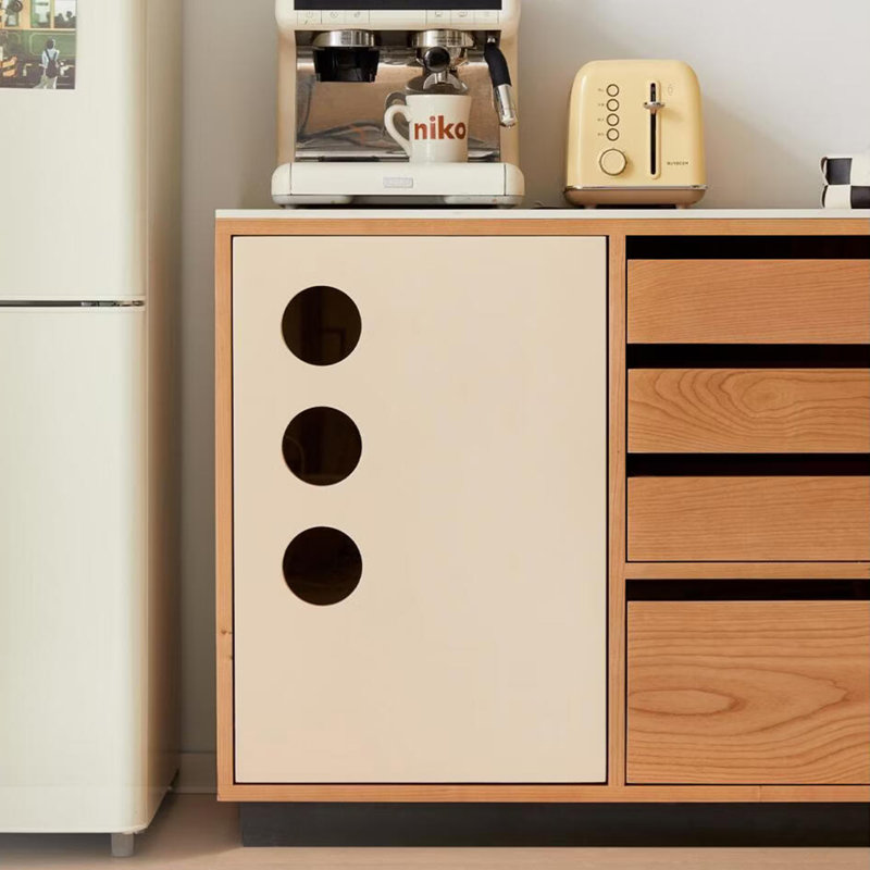 Buffet de luxe minimaliste léger de style américain