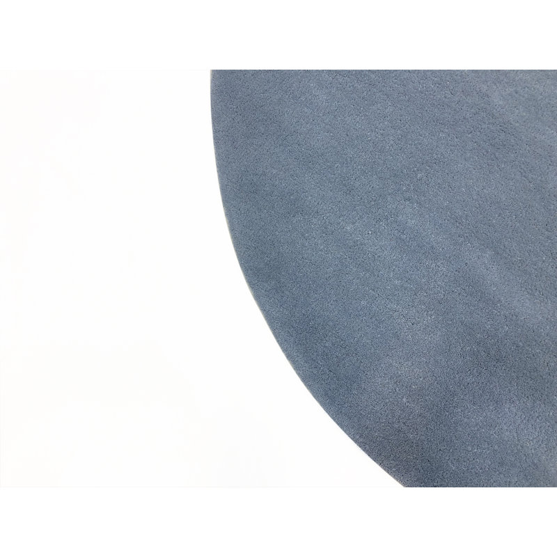 Round Enedina Solid Colour Area Rug, Round 170cm