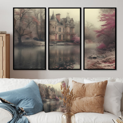 Soline - Chateaus Wall Art Print Set
