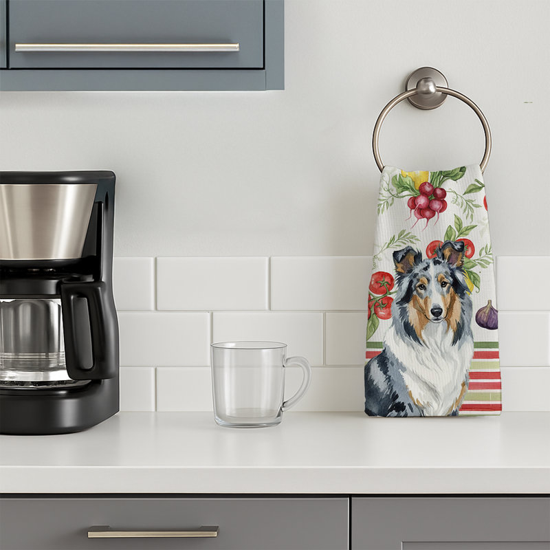 Serviette de cuisine Blue Merle Collie, Blue Merle Collie