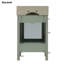 Meuble-lavabo de 20 pouces avec lavabo en céramique et beaucoup de rangement - idéal pour les petites salles de bain-106463524