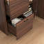 Armoire de bureau, avec tiroir de rangement et tablettes, bureau pliable, idéal pour la maison, le bureau, les petits espaces