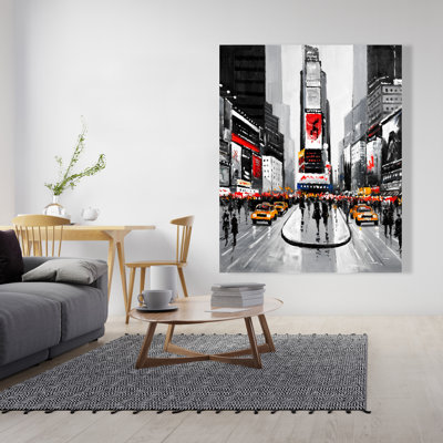 Toile «New York City Busy Street» | Décoration de salon