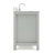 49'' Single Bathroom Vanity with Carrara Marble Top-85364041