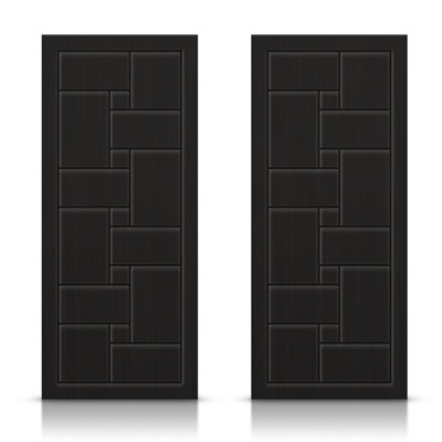Portes de placard coulissantes à panneaux
