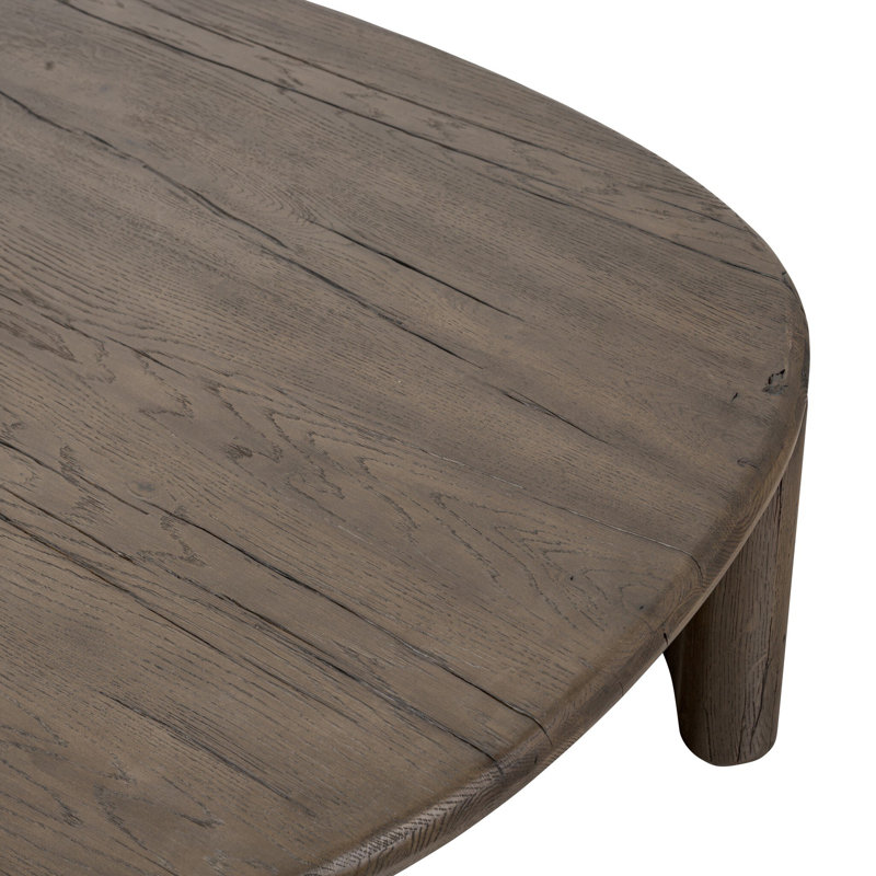 Falco Nesting Table-Small-Grey Reclaimed French Oak, 14" H x 48.25" L x 48.25" W