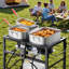 Chariot de cuisine à friture 18QTx2
