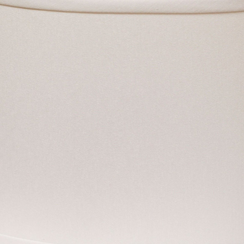 Abat-jour ovale 18 po 18 po, Blanc