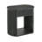 Sunel Black Finish 1-Drawer Side Table