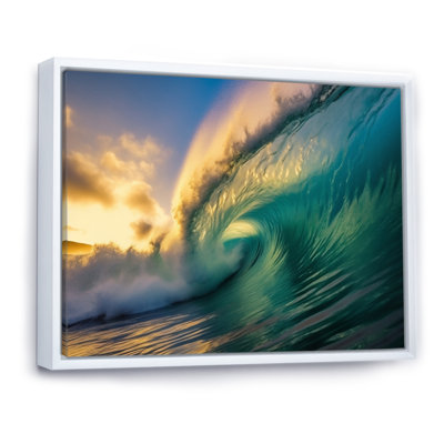 Hawaiian Waves Surf Dream II - Hawaii Framed Prints