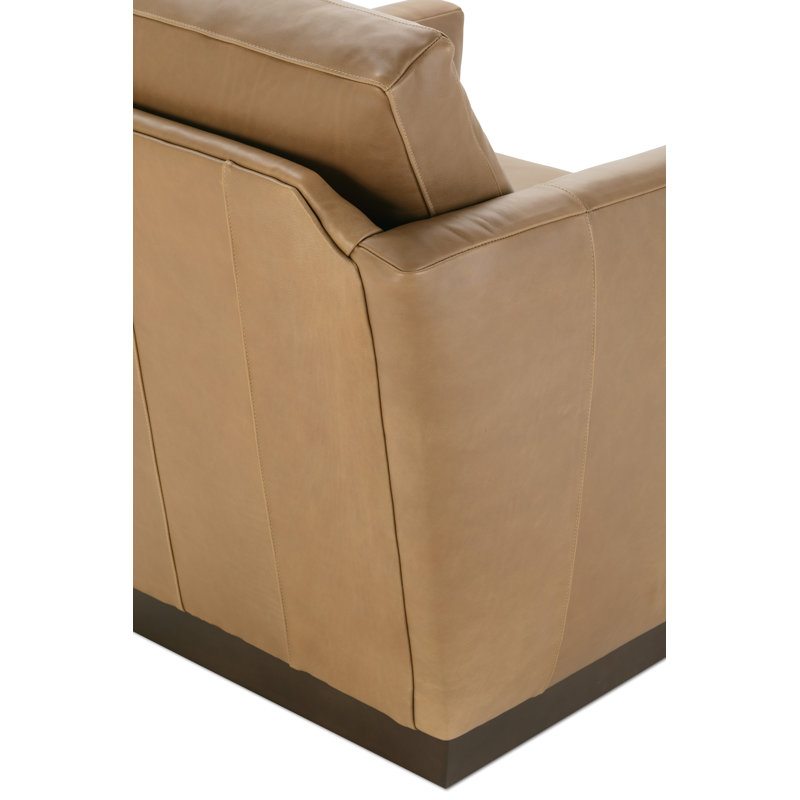 Alba Leather Swivel Chair
