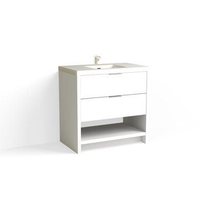 Vue 36" W Freestanding Single Bathroom Vanity