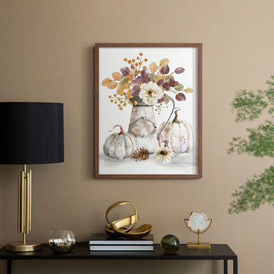 Autumn Arrangement II Framed Print - Solid Wood