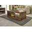 Pisani Trestle Coffee Table with Storage
