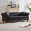 Canapé Chesterfield 85,5 po 3 places en tissu Tech