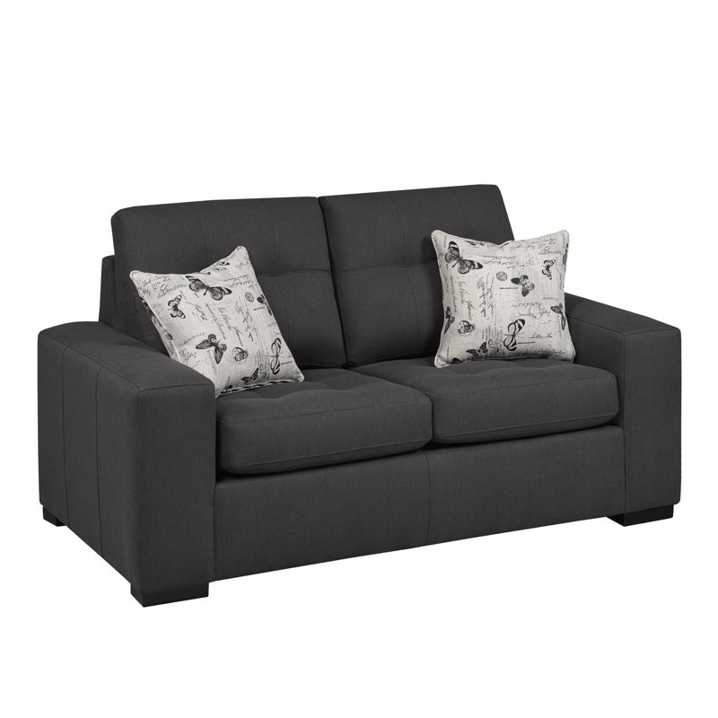 Ensemble de salon inclinable Madeira, Polyester anthracite
