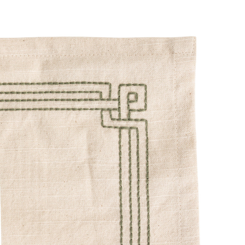Ensemble de serviettes en coton avec broderie