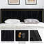 Tête de lit tapissier en bois massif Plympton H 56 po -72685279-72685278