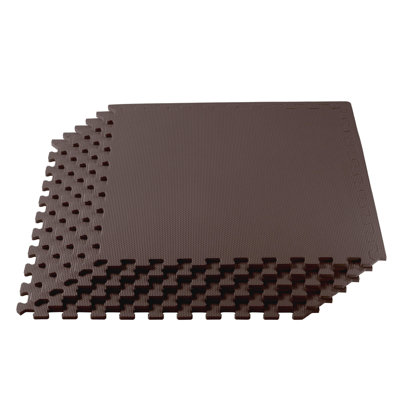 24'' L x 24'' W x 0.375'' Foam Tile