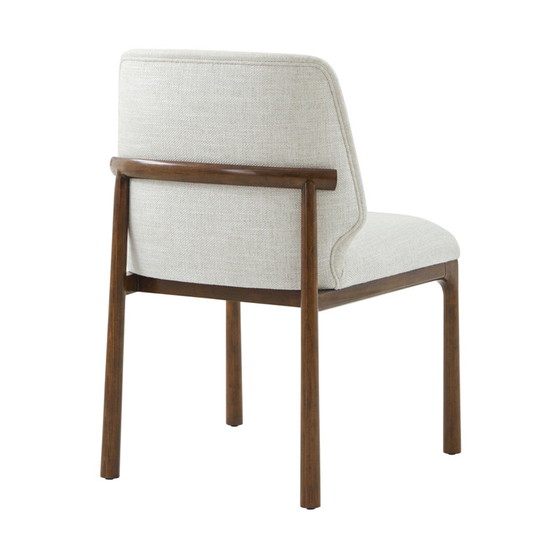 Kesden Upholstered Dining Chair, Pyramid Brown